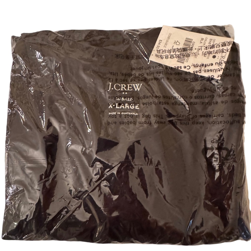J.Crew Washed Jersey Cotton T-Shirt Bundle Mens XL White Black New